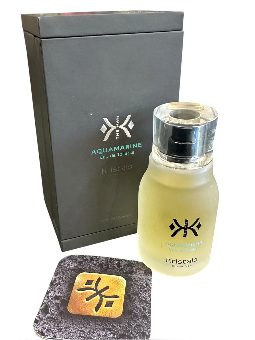 Kristals Aquamarine The Man Eau de Toilette New in Box